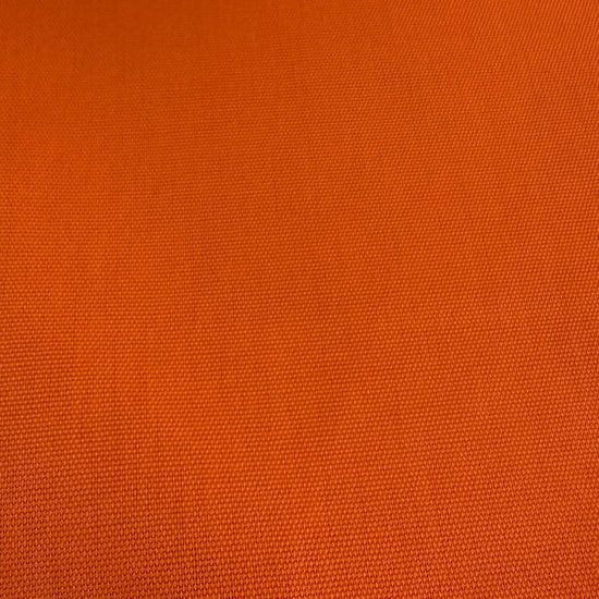 Orange cotton craft canvas fabric with smooth woven texture 