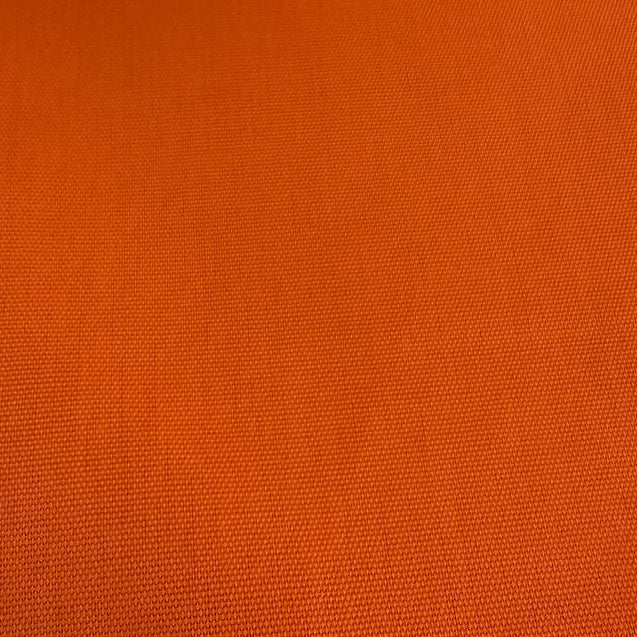Orange cotton craft canvas fabric with smooth woven texture 