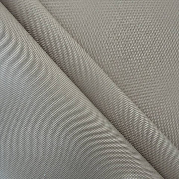 Sand polyester upholstery fabric suitable for indoor and covered outdoor use 