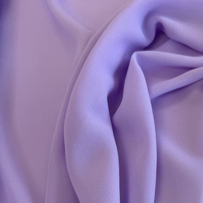 Télio Randy Chloe Chiffon lightweight polyester fabric available in Pistachio, Jade, Ballerina, and Lilac colors
