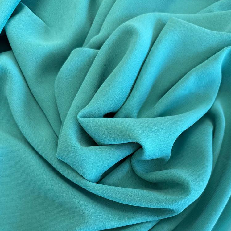 Télio Randy Chloe Chiffon lightweight polyester fabric available in Pistachio, Jade, Ballerina, and Lilac colors