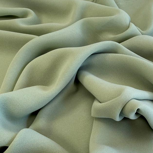 Télio Randy Chloe Chiffon lightweight polyester fabric available in Pistachio, Jade, Ballerina, and Lilac colors