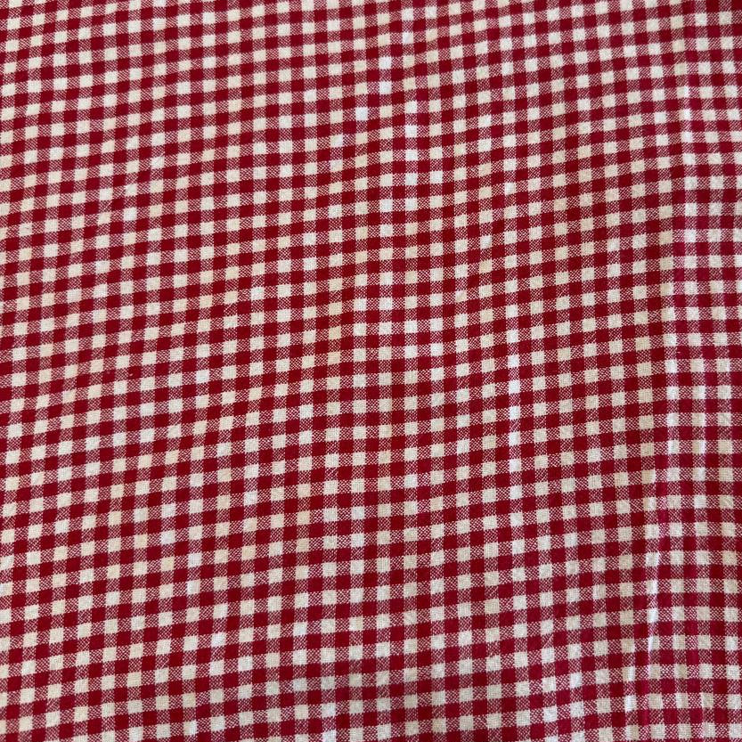 Télio organic cotton gingham fabric in multiple colors, 100% organic cotton check fabric for sewing, quilting, apparel and home décor