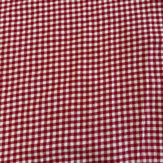 Télio organic cotton gingham fabric in multiple colors, 100% organic cotton check fabric for sewing, quilting, apparel and home décor