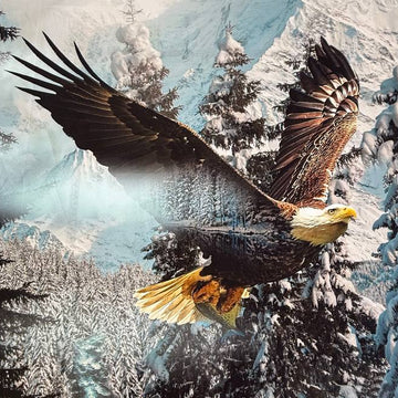 Call of the Wild Panel – Eagle Scenic Print