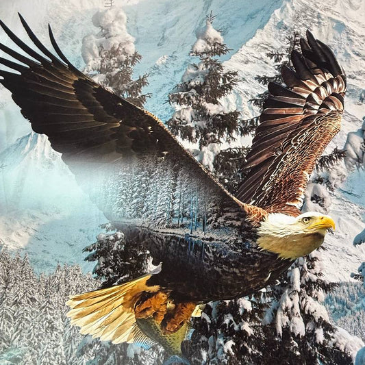 Call of the Wild Panel – Eagle Scenic Print