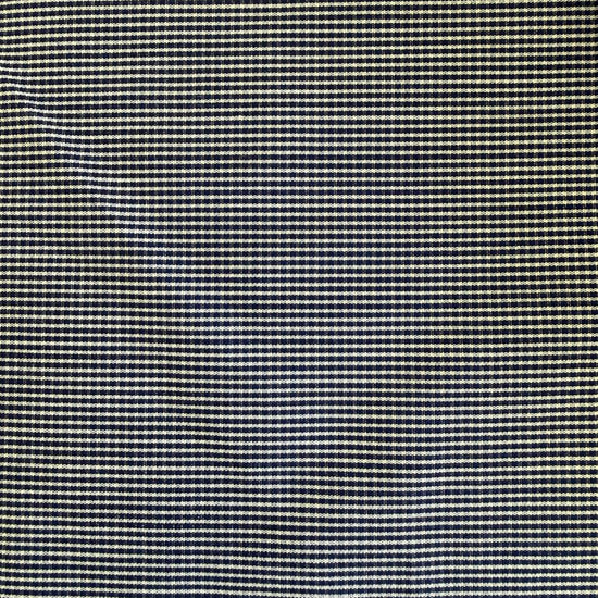 Classic striped shirting fabric in a timeless blue and white pattern.