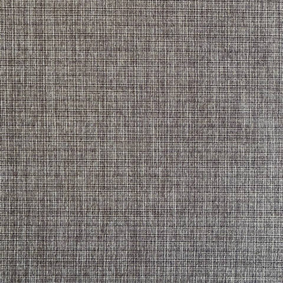 Structured suiting fabric in a refined grey textured weave.