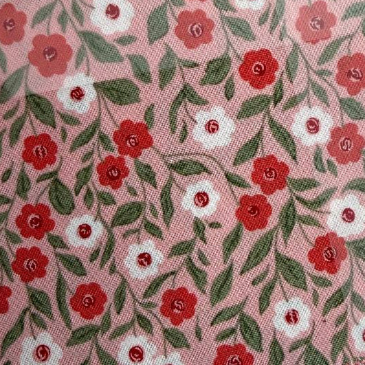 Love Blooms Layer Cake fabric bundle by Lella Boutique for Moda Fabrics with pink floral quilting cotton 10 inch squares