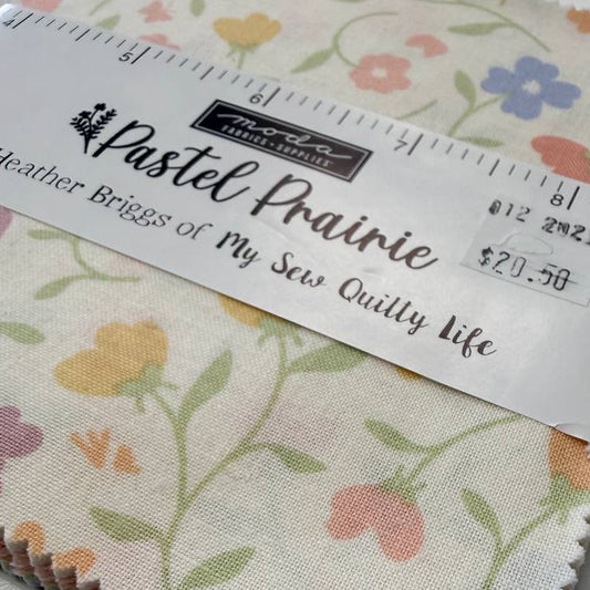 Pastel Prairie – 5" Squares