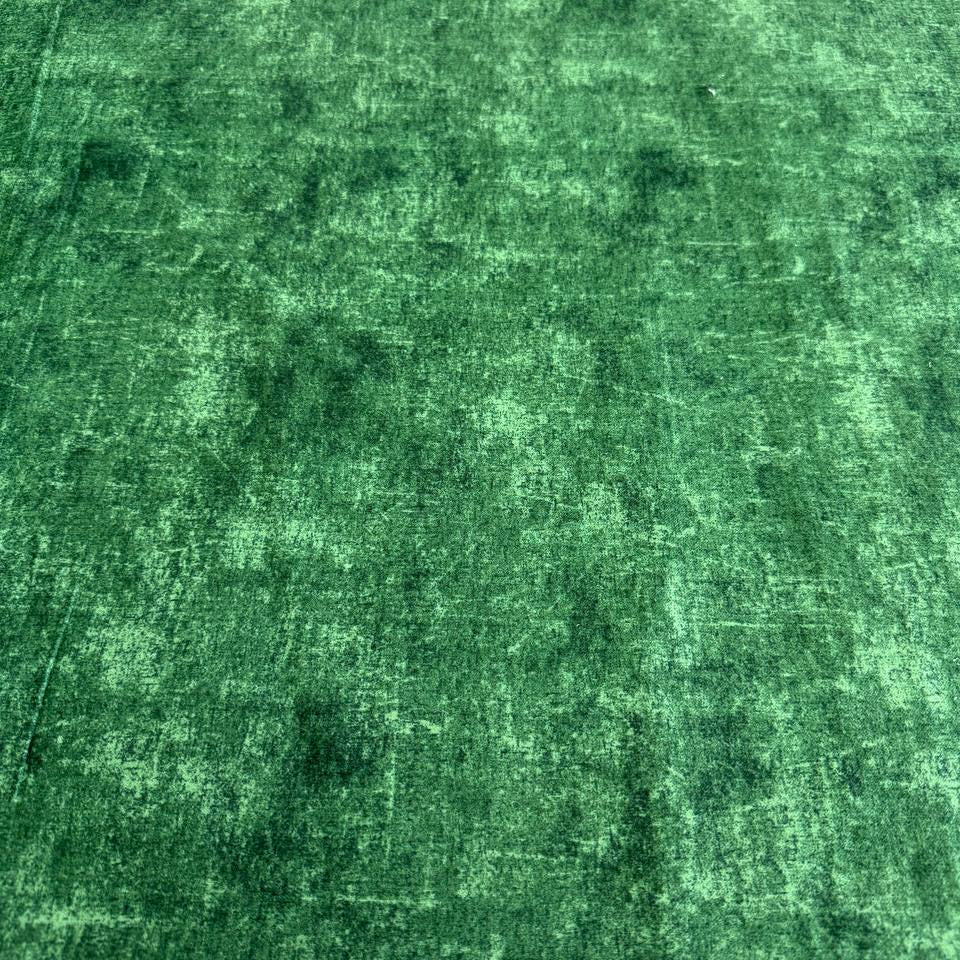 Northcott canvas flannel wide back fabric in pine needle green for quilt backing