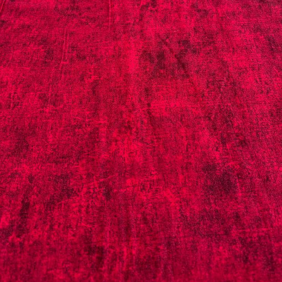 Northcott canvas flannel wide back fabric in cabernet red for quilt backing
