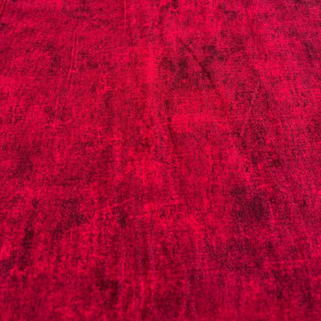 Northcott canvas flannel wide back fabric in cabernet red for quilt backing
