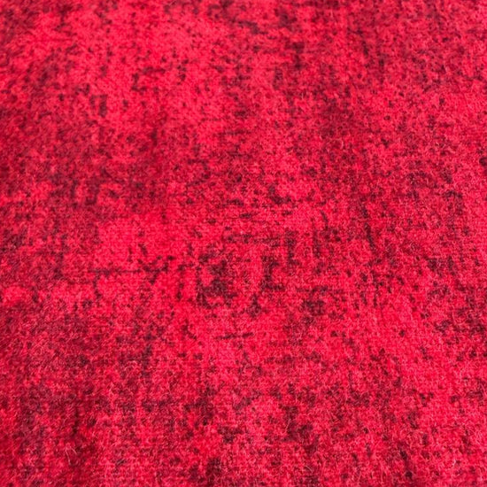 Northcott canvas flannel wide back fabric in cabernet red for quilt backing