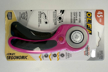 OLFA 45mm Rotary Cutter Ergonomic – Pink
