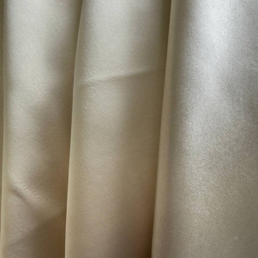 heavy satin fabric with smooth shiny surface and elegant drape