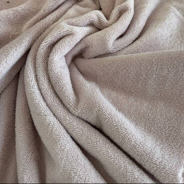 bamboo wellness terry fabric with soft textured loop surface