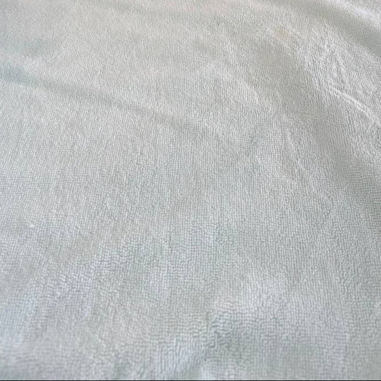 bamboo wellness terry fabric with soft textured loop surface
