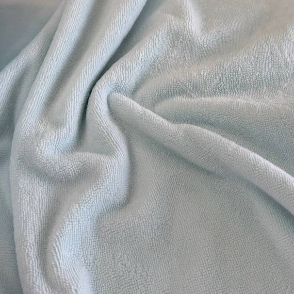 bamboo wellness terry fabric with soft textured loop surface