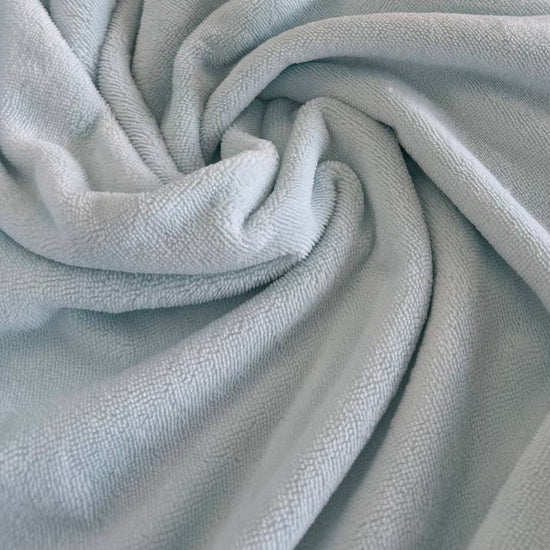 bamboo wellness terry fabric with soft textured loop surface
