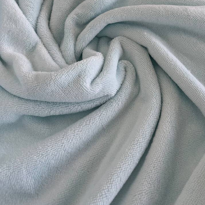 bamboo wellness terry fabric with soft textured loop surface