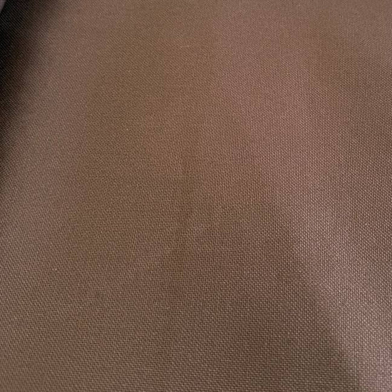 dark brown heavy canvas fabric texture close-up