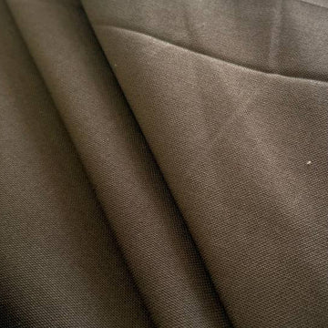 dark brown heavy canvas fabric texture close-up