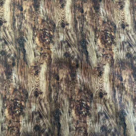 Brown wood grain cotton fabric from North Country collection by Michael Miller