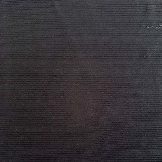 Soft bamboo rib knit fabric with fine vertical ribs, excellent stretch, and a smooth texture, available in multiple colours.