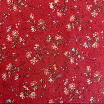 Fleur De Paris Garance 513991-14 Moda Fabrics red vintage floral quilting cotton