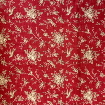 Fleur De Paris Garance 513996-16 Moda Fabrics red floral bird quilting cotton