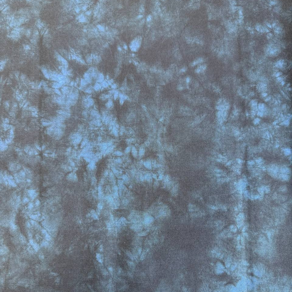 Winter Chill Debbie Maddy Midnight blue marble quilting cotton fabric Moda 3108-13