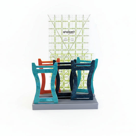 Ruler Stand Organizer – Storage for Quilting Rulers