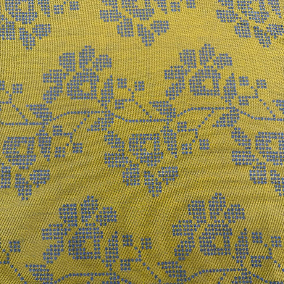 Journey by Anna Maria Textiles 100% cotton yarn-dyed fabric in Jam, Saffron, and Verdant colors with textured woven floral patterns.