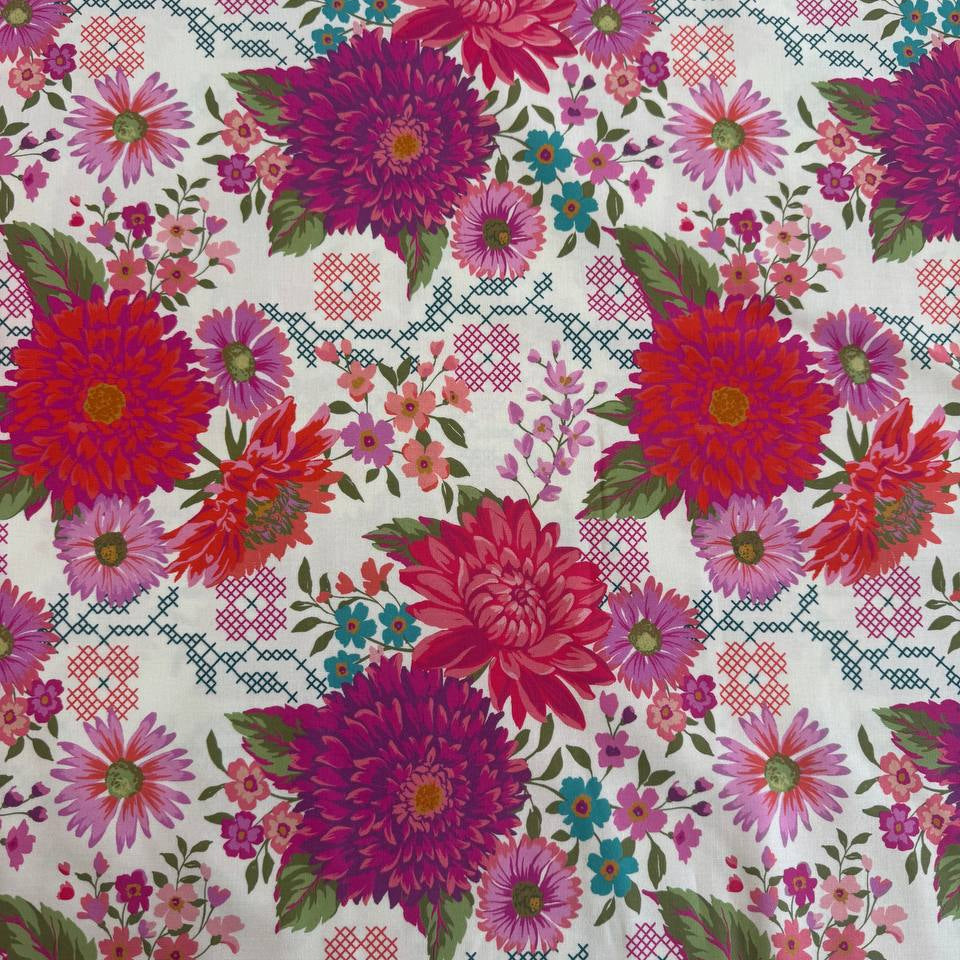 Parlor Floral Fabric – Crystal Manning for Moda | Premium Cotton