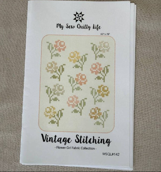 Vintage Stitching Quilt Pattern