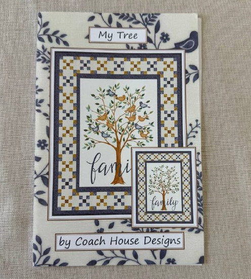 family tree quilt pattern with birds Coach House Designs My Tree quilt