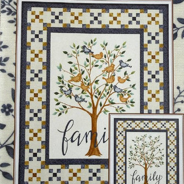 family tree quilt pattern with birds Coach House Designs My Tree quilt