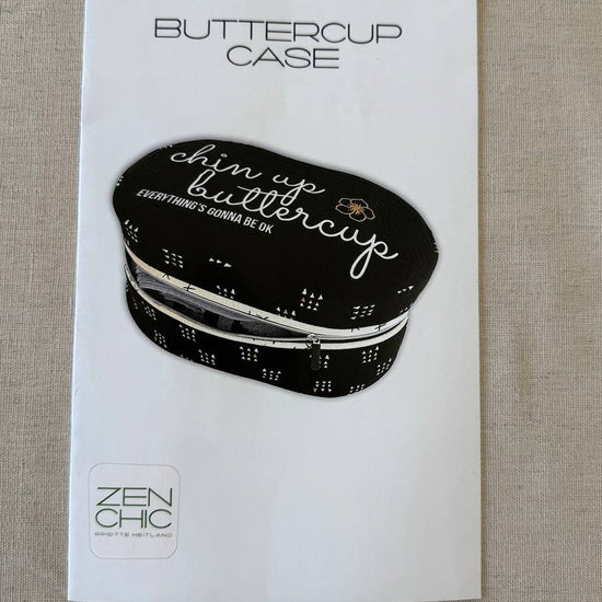 oval zippered sewing case pattern Buttercup case Zen Chic storage bag