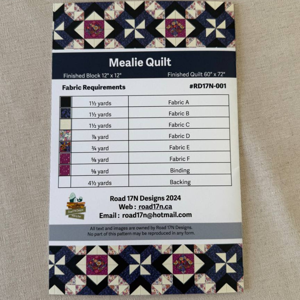 traditional patchwork quilt pattern geometric blocks Mealie quilt Road 17N Designs