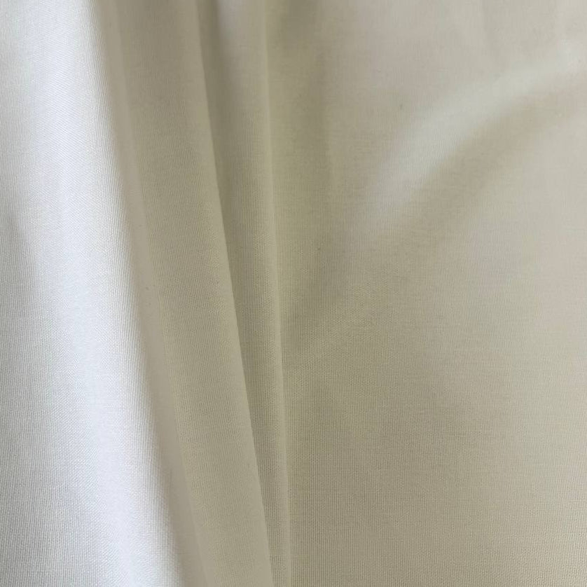 White linen fabric solid 58 inch width