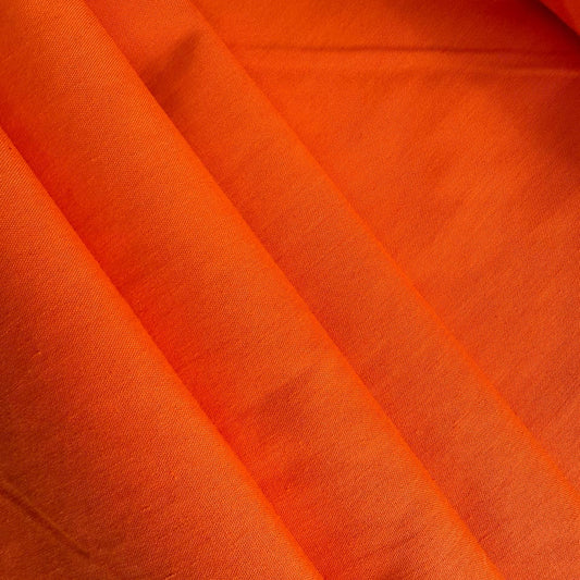 Durable broadcloth fabric with a smooth, even surface and a crisp hand feel.