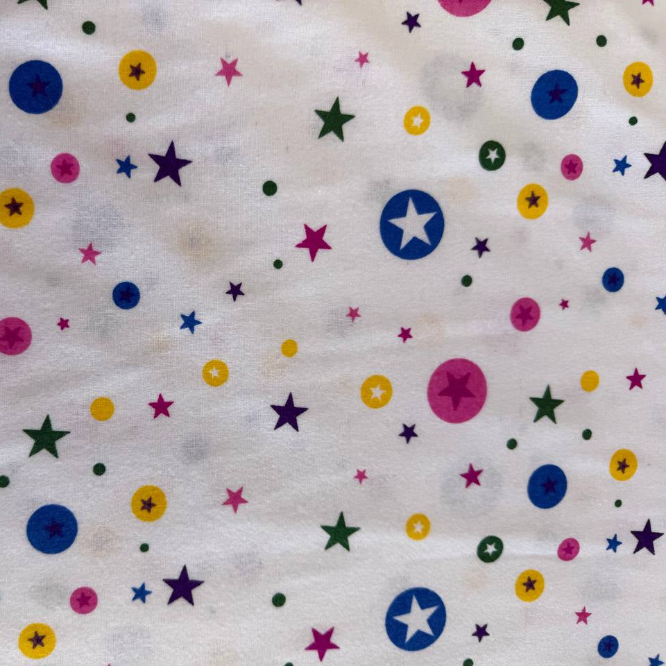 Soft and cozy flannelette fabric with a brushed surface and warm feel. 