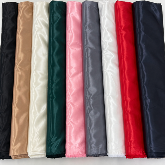 Satin De Luxe Fabric – 100% Polyester
