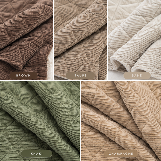 High Low Corduroy Quilt Fabric