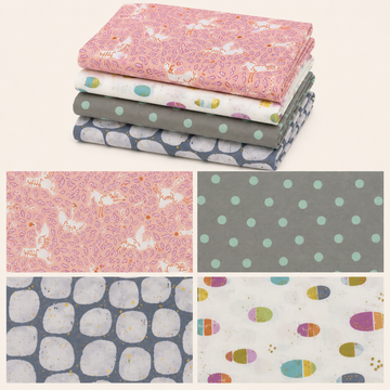 Fat Quarter Bundle – Spring Birds (4 Pack)