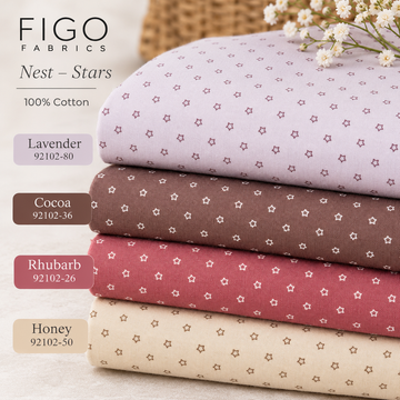 FIGO Fabrics – Nest Stars