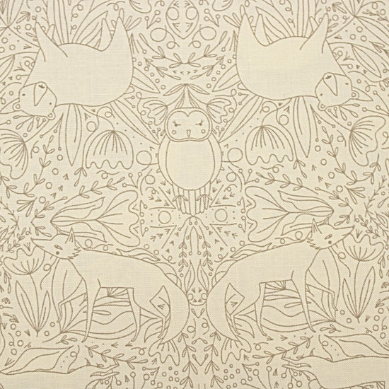 Woodland Wonder cotton fabric cloud vine tone on tone by Gingiber for Moda 