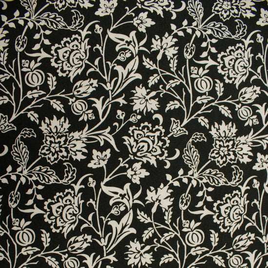 Agatha Road cotton fabric black by Fig Tree and Co for Moda 