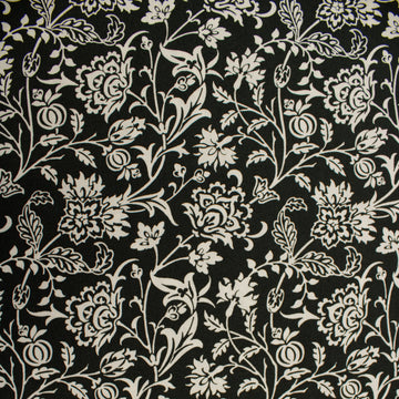 Agatha Road cotton fabric black by Fig Tree and Co for Moda 